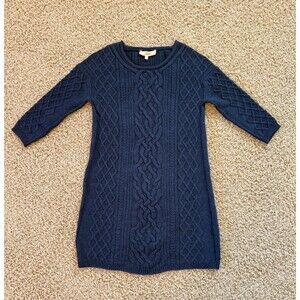 Vanessa Bruno Athe Knit Sweater Dress Tunic Acrylic/Alpaca/Wool Blend Size 1